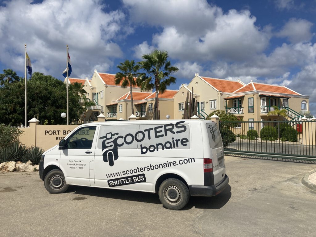 Pick up service, Bonaire